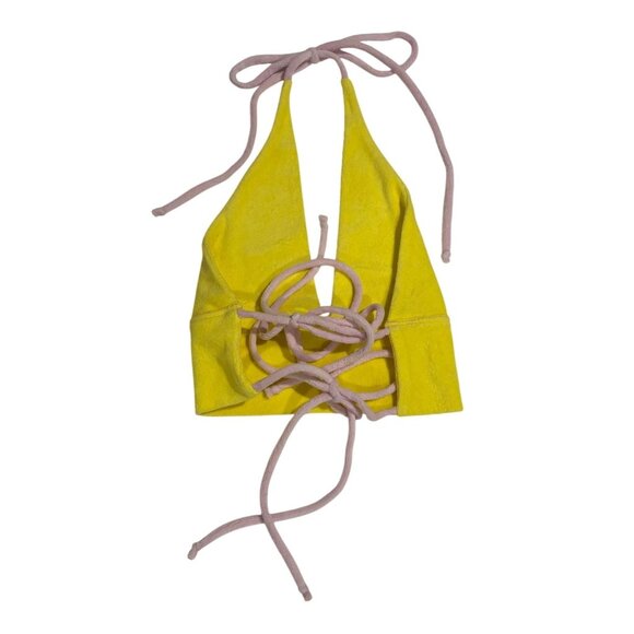 Heart of Sun Mimi Top in Lemon - Picture 4 of 8